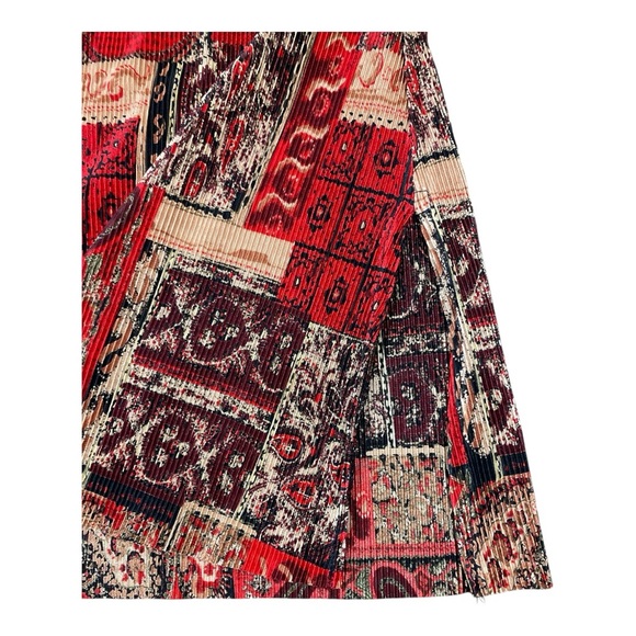 Connected Apparel Womans Patchwork Sleeveless Top Size M Corporate Old Money - Picture 4 of 9